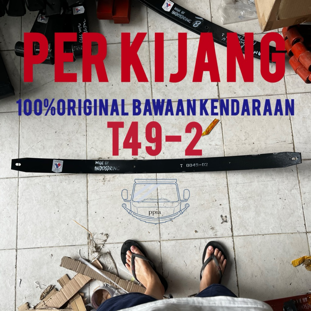 Per kijang nomor 2 t49 no 2 merk indospring / Per daun kijang nomor 2 T49-02 merk indospring / leaf 