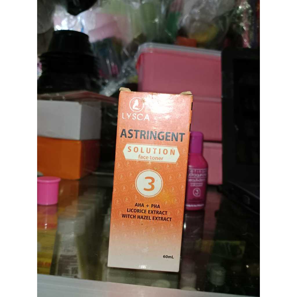 Lysca Astringent Toner Wajah 03 / Toner Lysca No 3