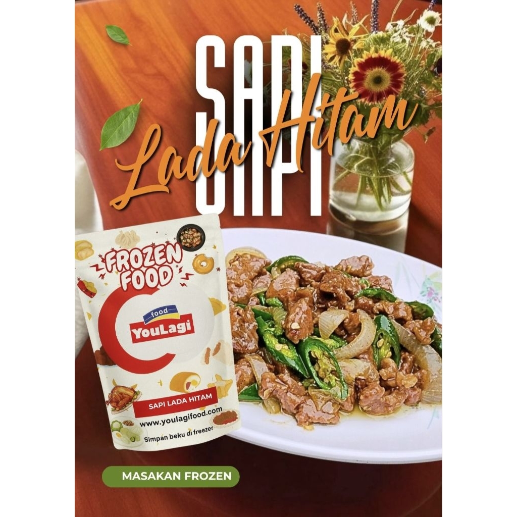 

Sapi lada hitam masakan frozen youlagi food frozen food