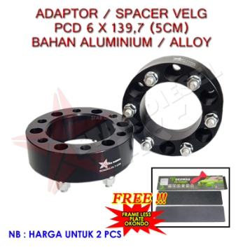 SPACER VELG PCD 6 X 139.7 5CM ADAPTOR VELG TOYOTA FORTUNER