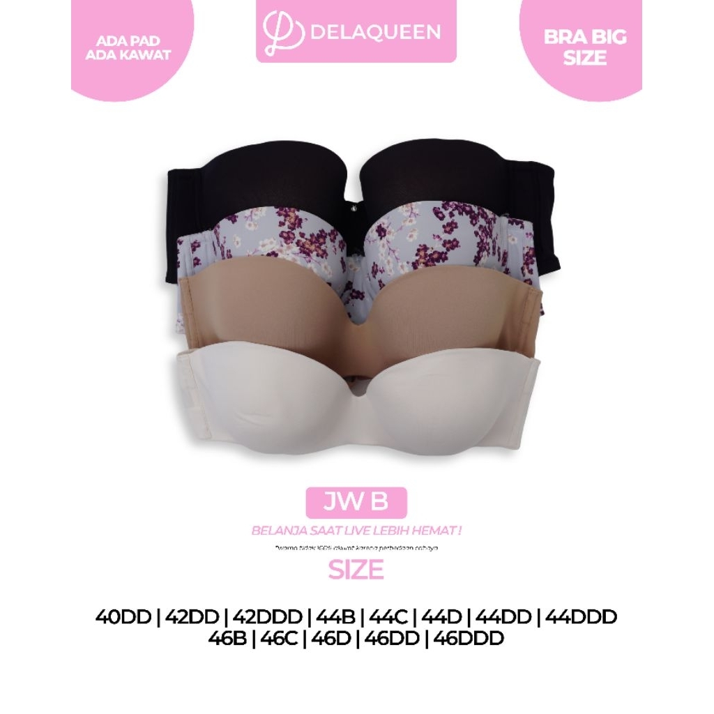 Delaqueen | Bra Big Size Bra Jumbo Bh Big Size 40dd 42ddd 44b 44c 44d 44dd 44ddd 46b 46c 46d 46dd 46