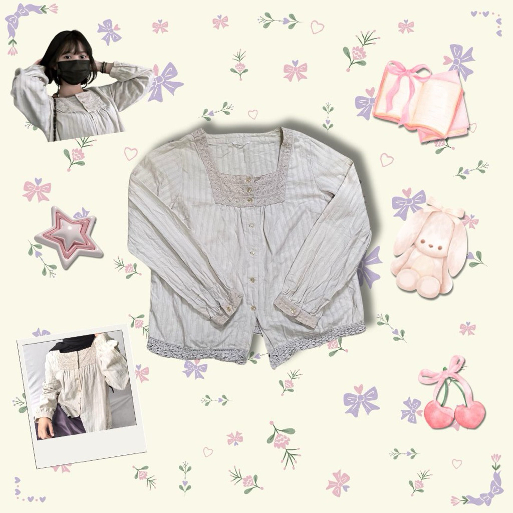 PRELOVED-VINTAGE BLOUSE