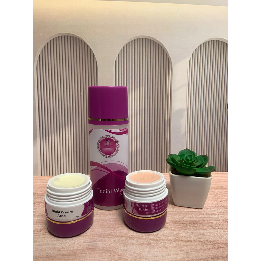 RL BEAUTY PAKET SUNBLOK GLOWING/bs ACNE SUNBLOK