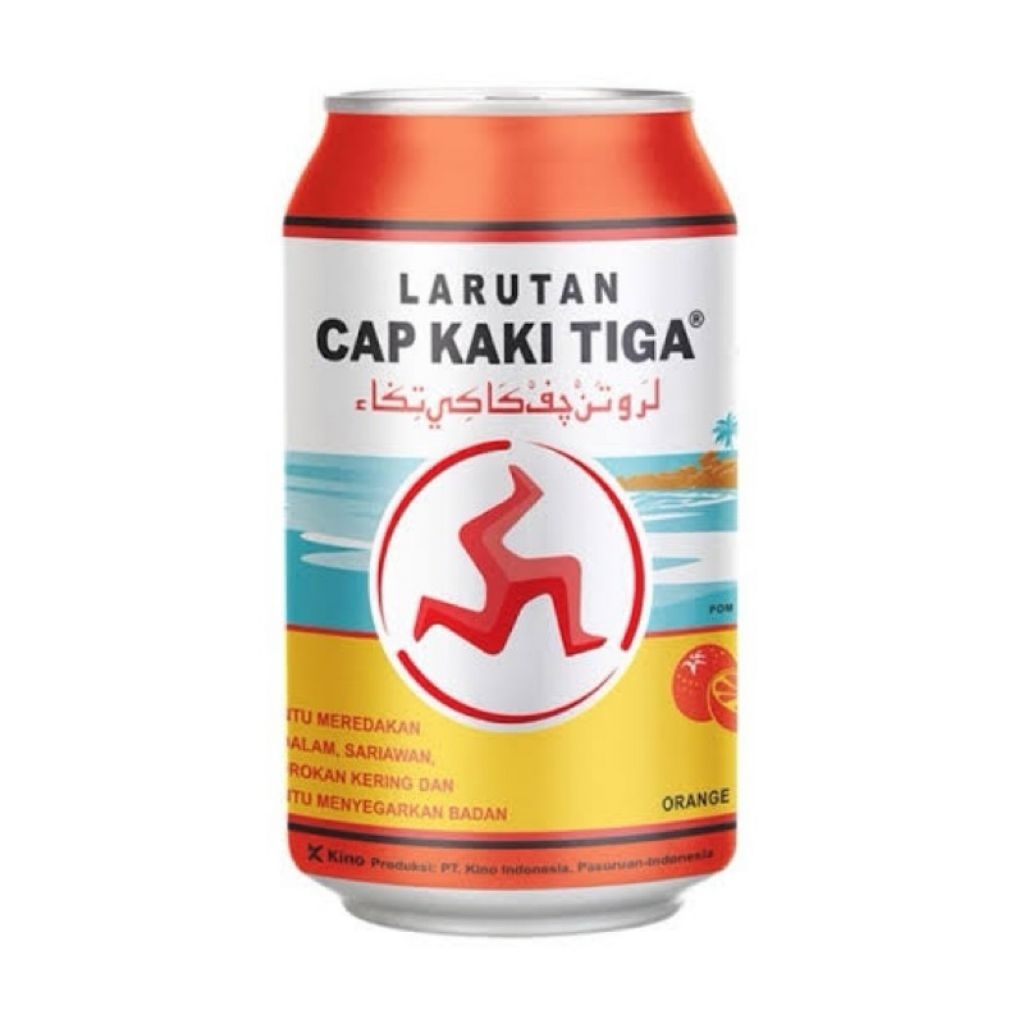

larutan cap kaki tiga kaleng
