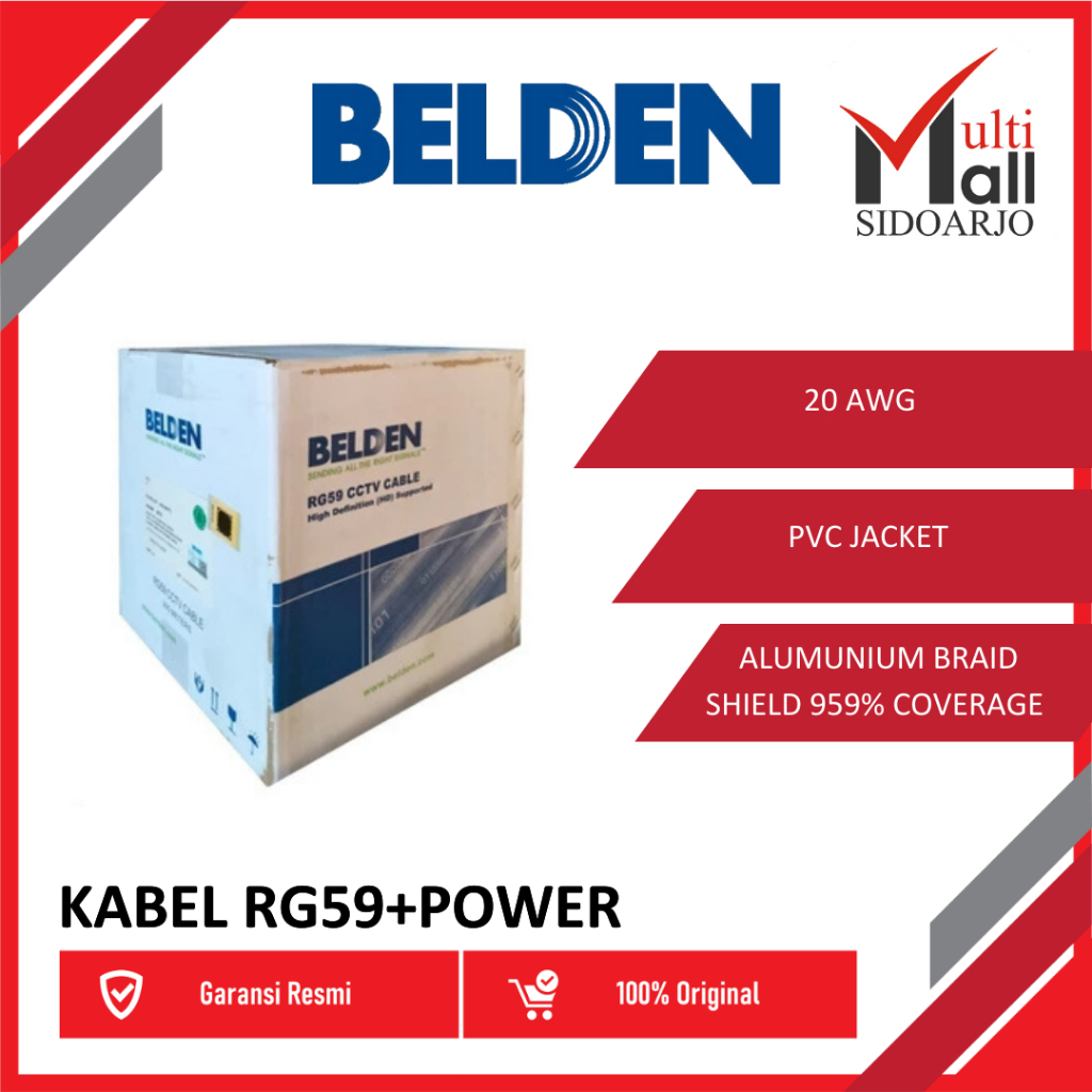 NETWORKING BELDEN KABEL LAN RG59+POWER