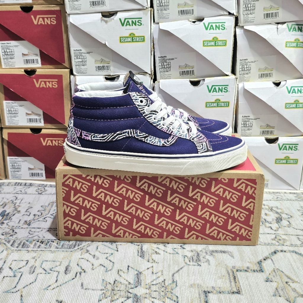 Vans Sk8 Mid Reissue Tortoise Shell Eclipse (ORIGINAL BNIB RESMI VANSINDO PT GMG/PT NAVYA)