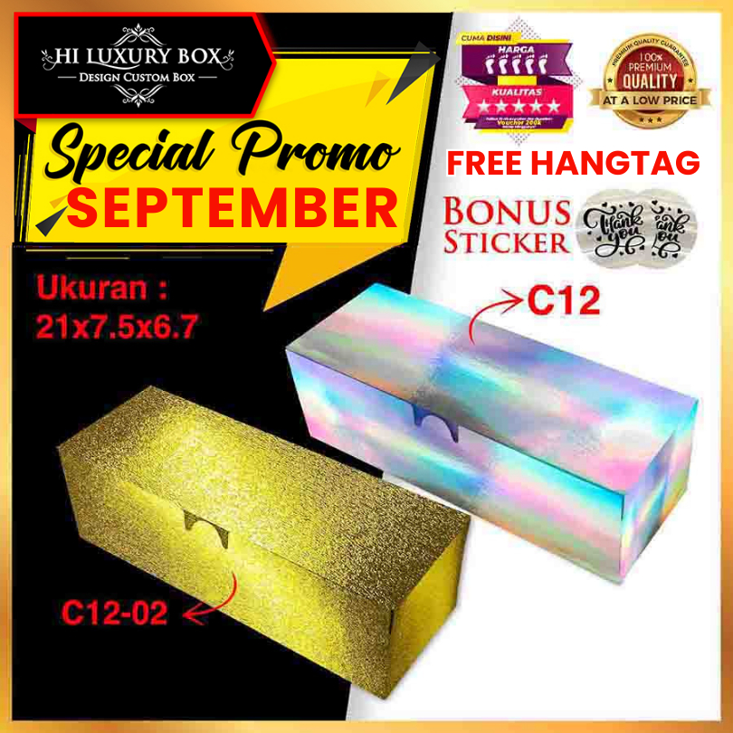 

Kotak Hologram|Kado|Souvenir|Hampers|Murah|Kue|Dus|Packaging|BOX|C12