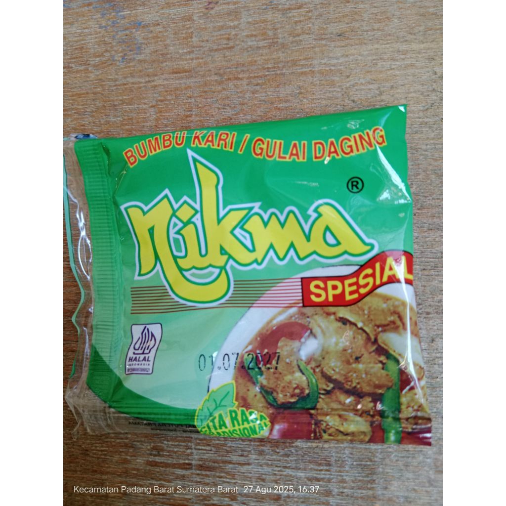 

BUMBU KARI / GULAI DAGING H. SELAMAT 12BUNGKUS X 5GR (1RENTENG)