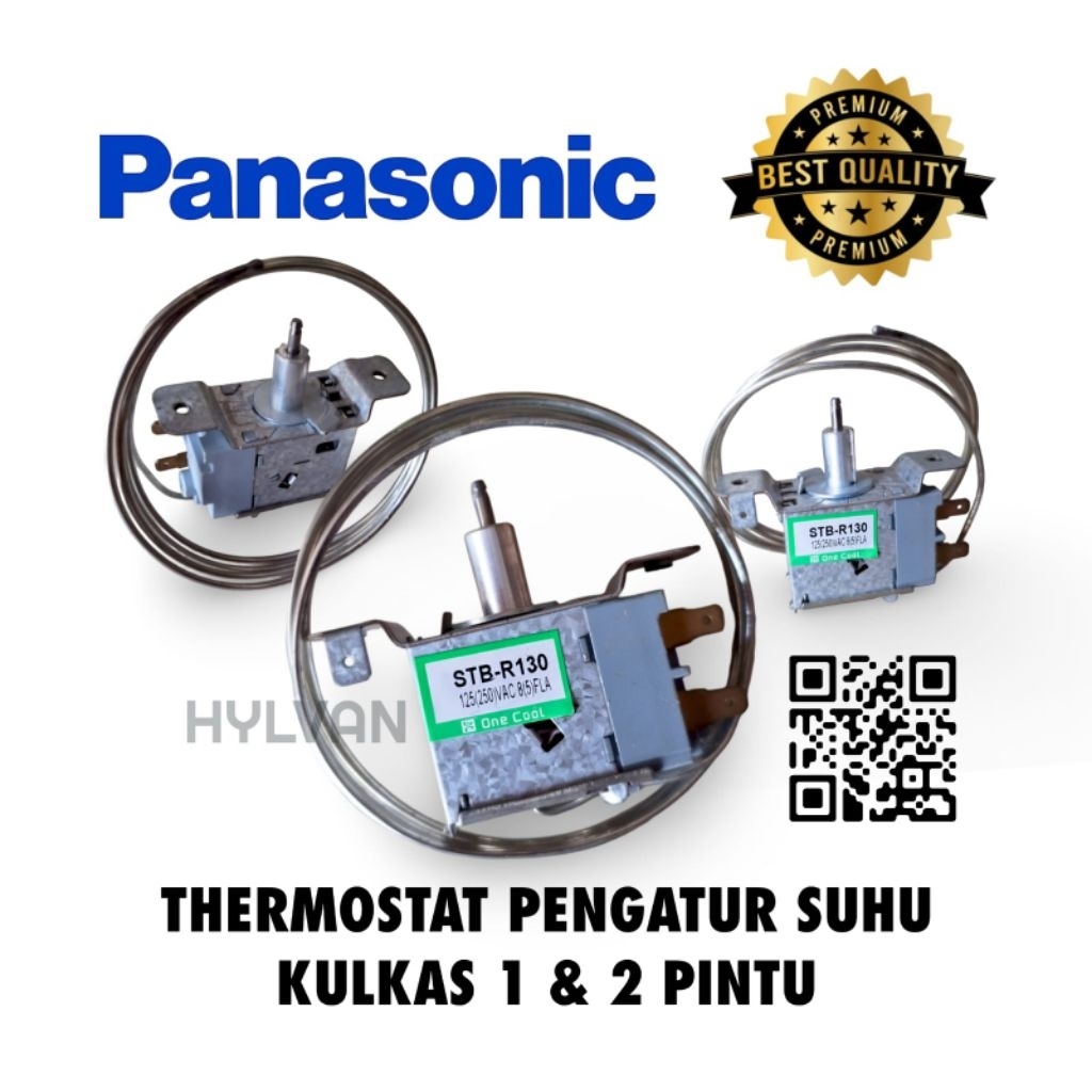 TERMOSTAT | THERMOSTAT PENGATUR SUHU KULKAS 1 & 2 PINTU PANASONIC