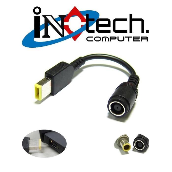 Converter Charger Lenovo 7.9mm to USB Charger Kotak | Adaptor Charger Laptop ke USB