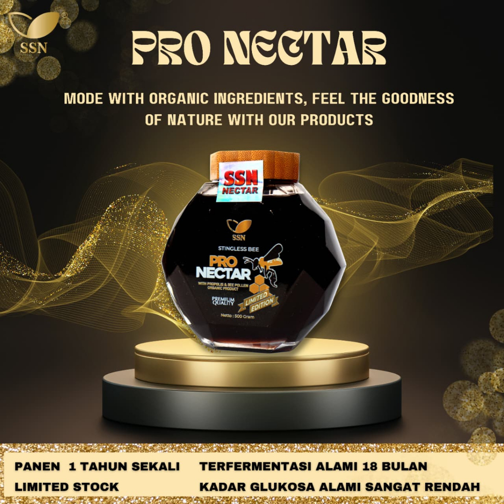 Madu Trigona Bee Pollen Stingless Bee Premium 500 g