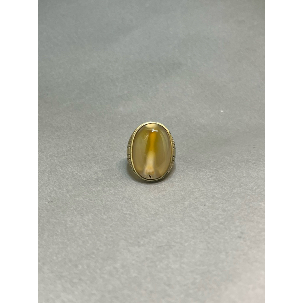 Batu Akik Unik Motif Sodo Lanang Asli Alam