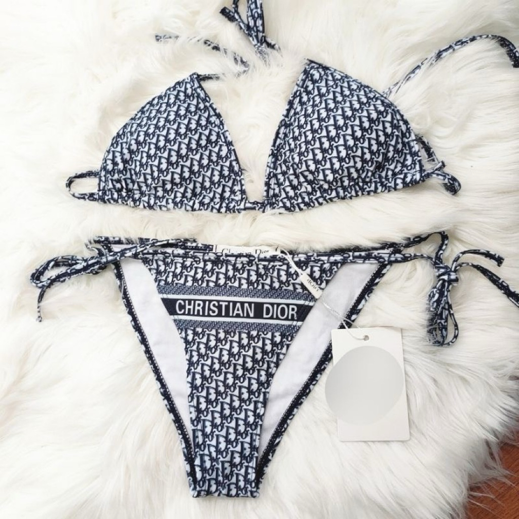Set bikini seksi wanita bra renda pakaian renang pakaian renang
