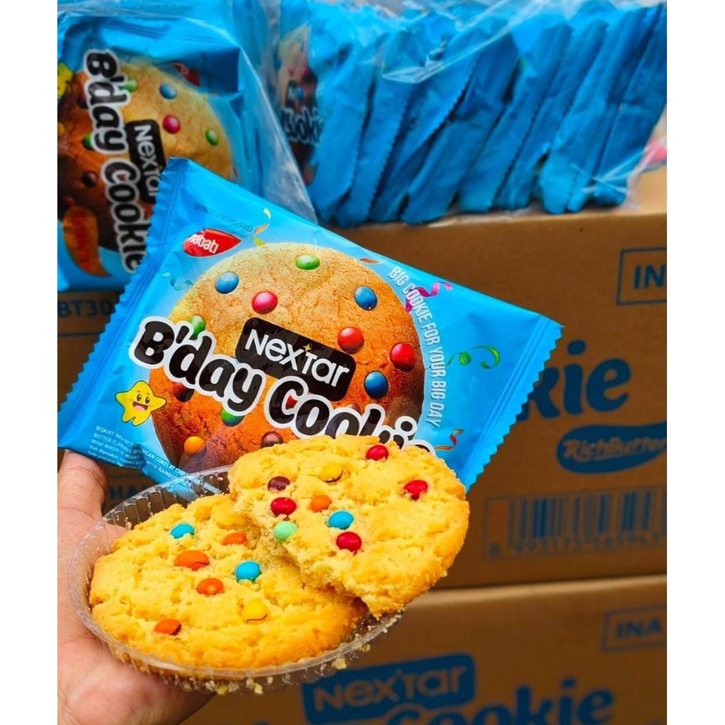 

NEXTAR B’DAY COOKIE RICHBUTTER (isi 10pack)