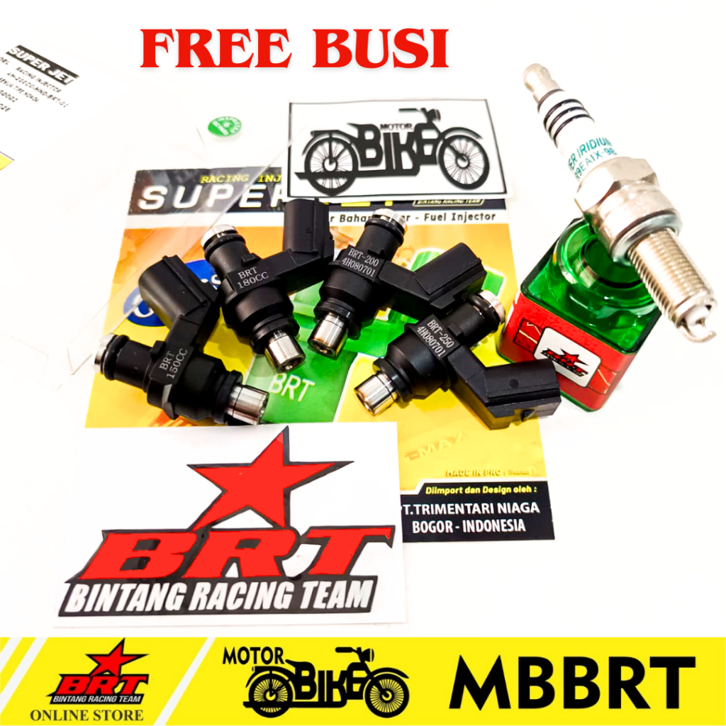 INJECTOR INJEKTOR BRT HONDA VARIO 150 160 BEAT FI GENIO SCOOPY CRF VERZA CBR CB PCX ADV NEW MEGAPRO