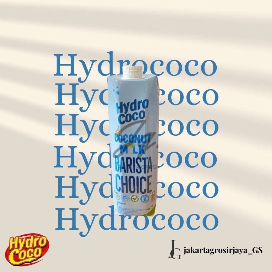 

Hydro Coco Coconut Milk - Barista Choice [1 Liter] | Susu Kelapa Vegan untuk Kopi