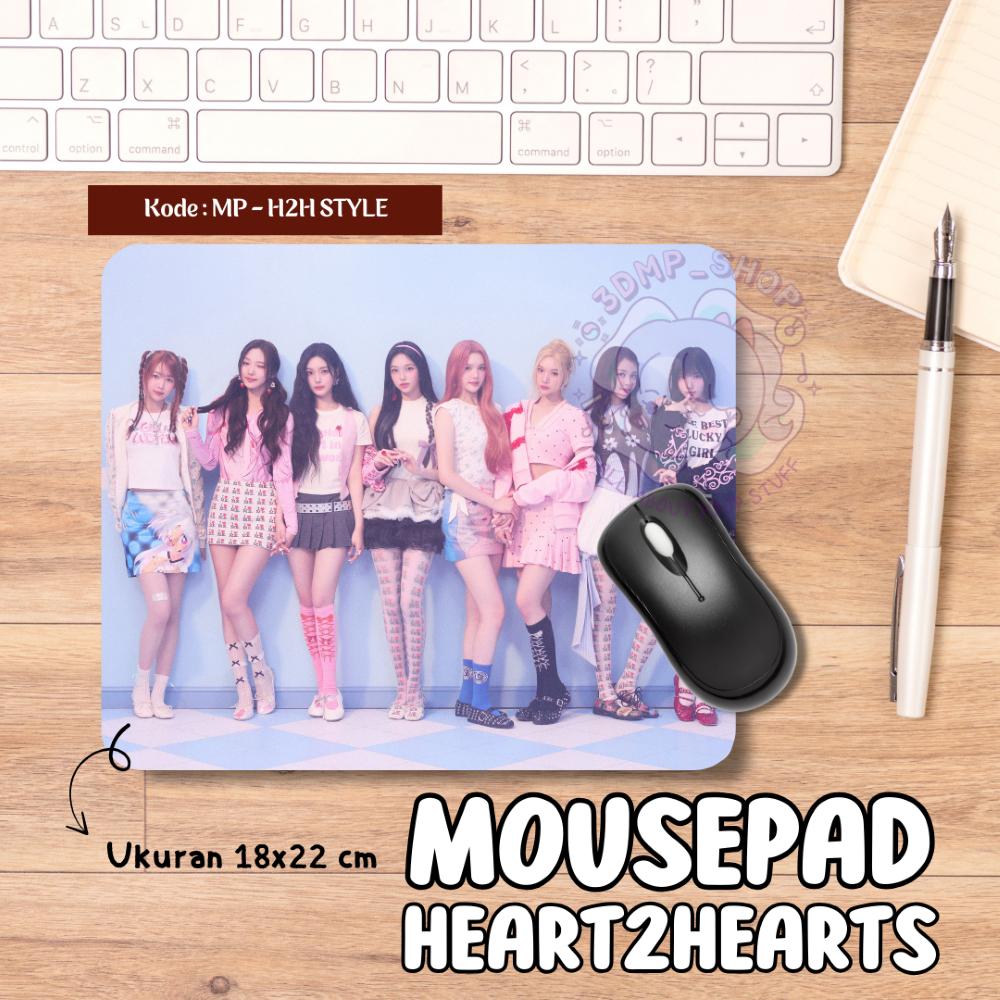 MOUSEPAD KPOP HEART2HEARTS