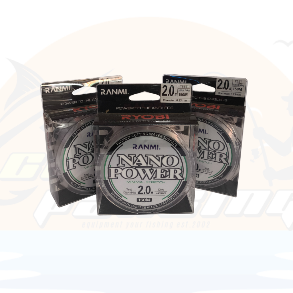 RANMI RYOBI NANO POWER – Senar Tipis, Super Kuat, dan Minim Stretch