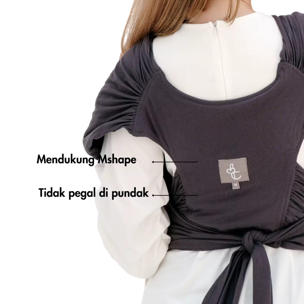 preloved gendongan instan baby wrap timang