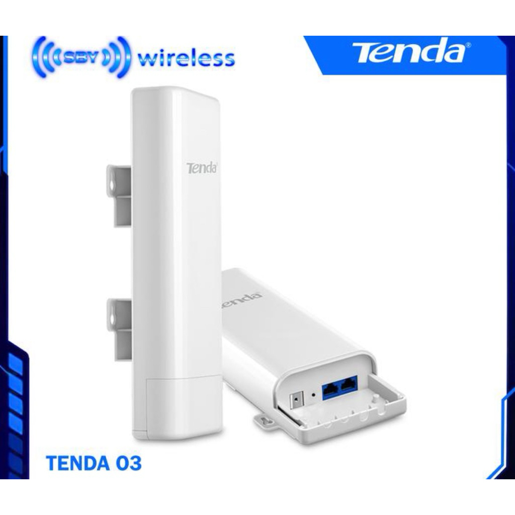 Access Point Tenda O3 5KM Point to Point Asli Original 100%