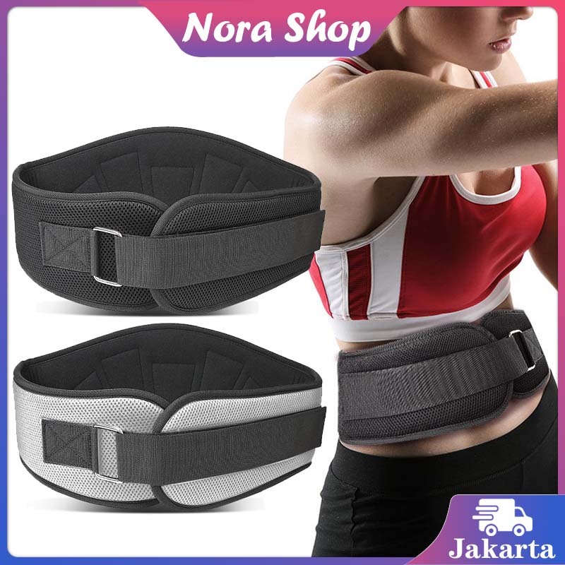 Sabuk Untuk Olahraga Angkat Beban / Safety Support Weight Lifting Belt / Korset Angkat Beban Olahrag
