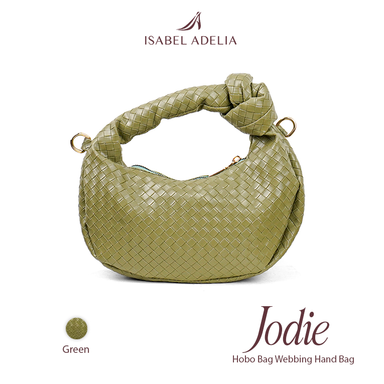 hot product isabel adelia jodie slingbag tas wanita casual kuliah hobo bag leather handbag simple