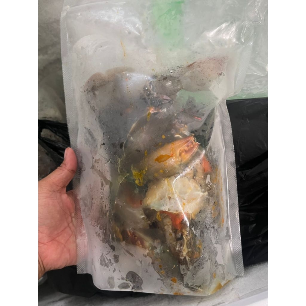 

kepiting tambak beku