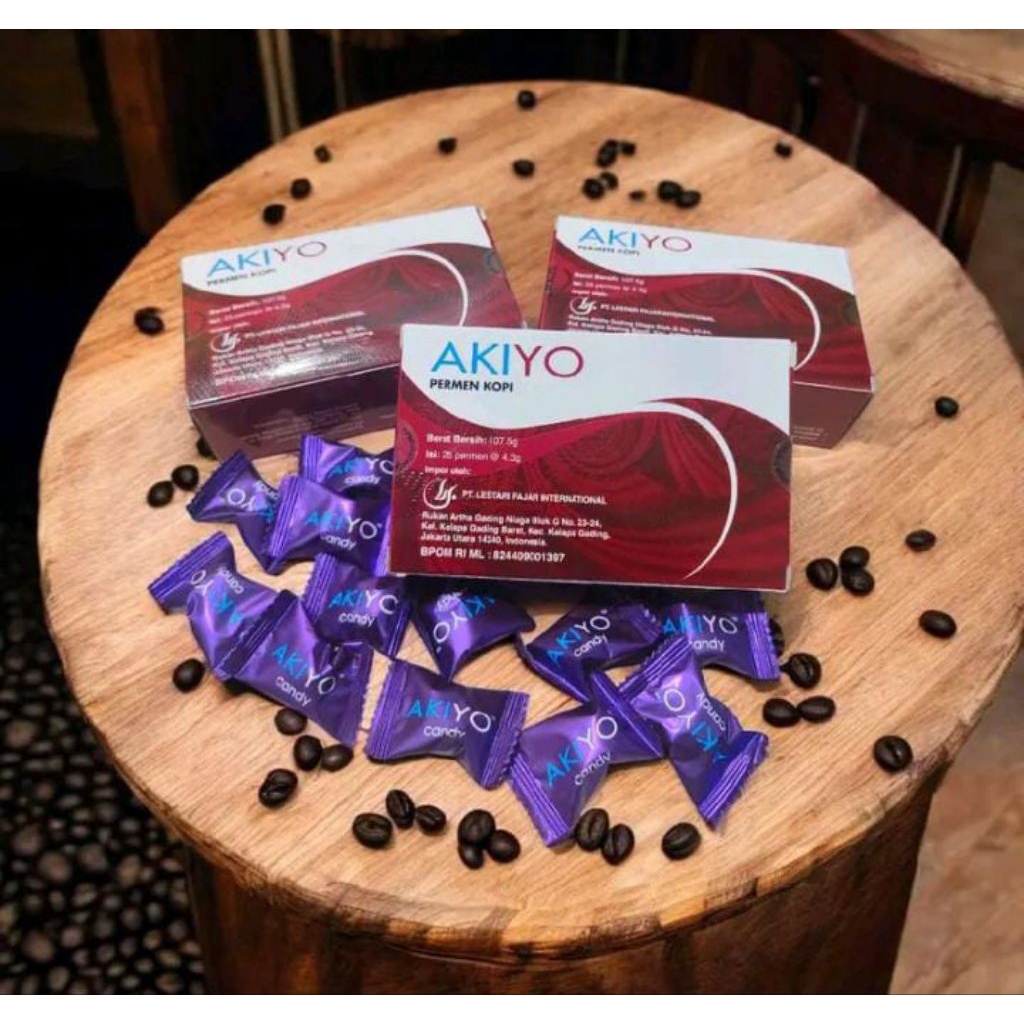 

New Permen Ak!!o 25 Pcs Original Kopi Ginseng