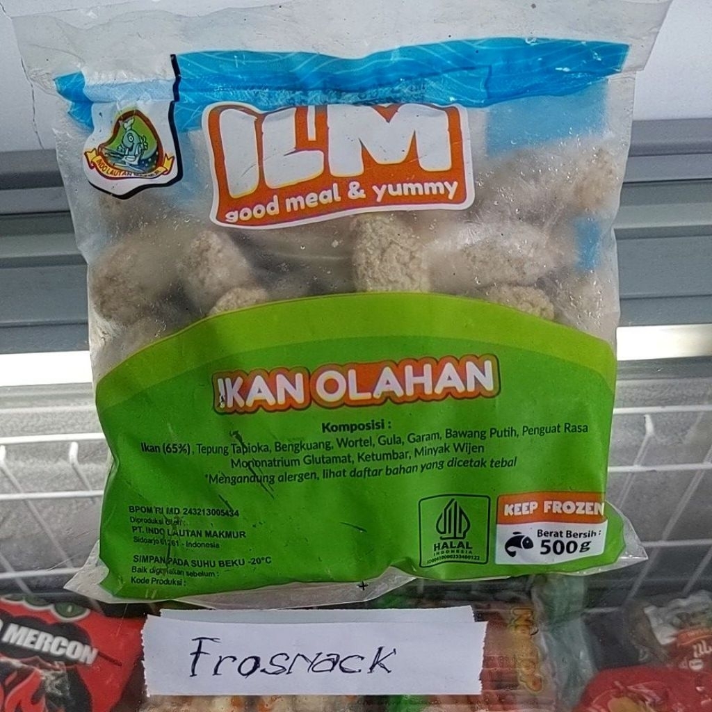 

Ilm ikan olahan 500g tempura
