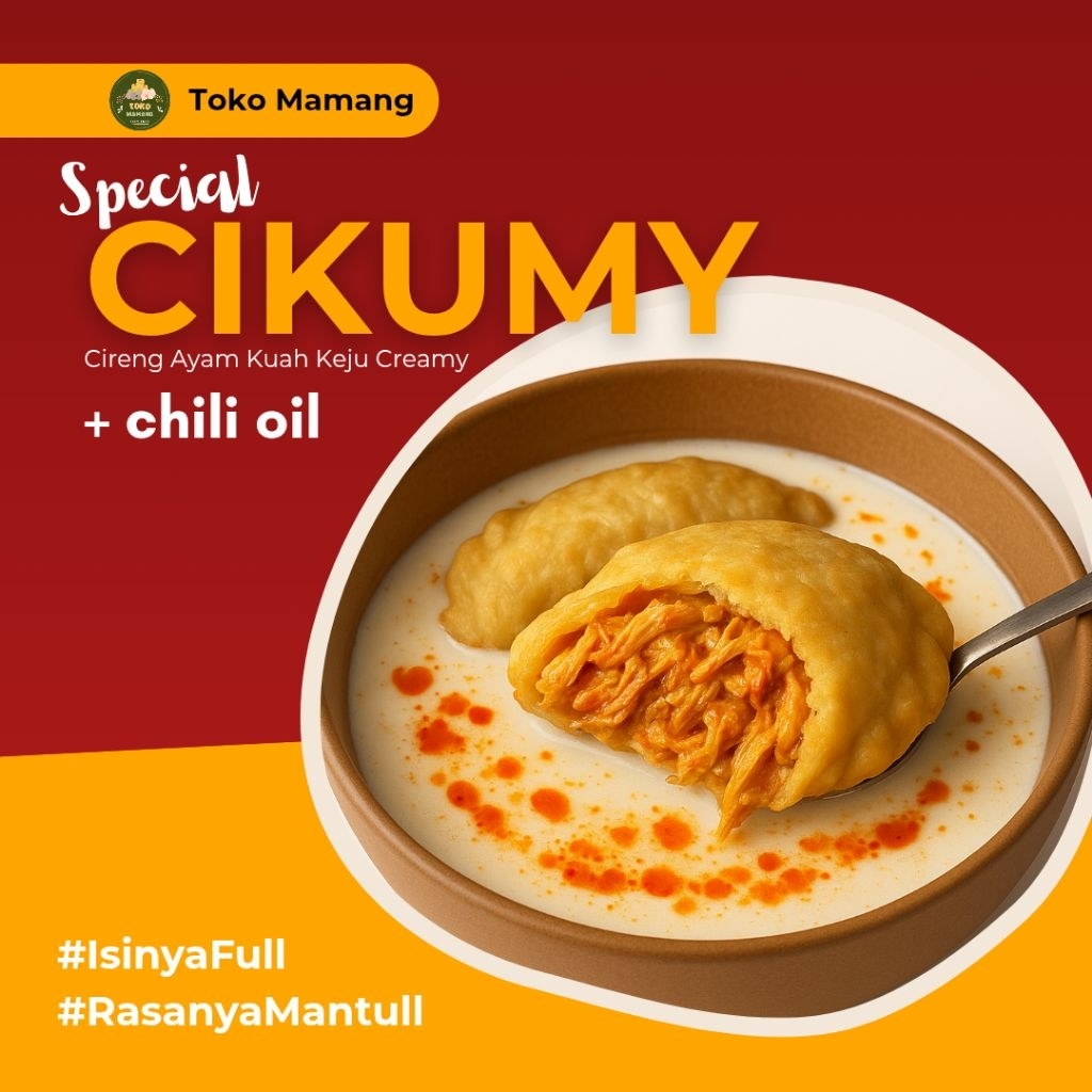 

CiKuMy Cireng Kuah Keju Creamy by Toko Mamang