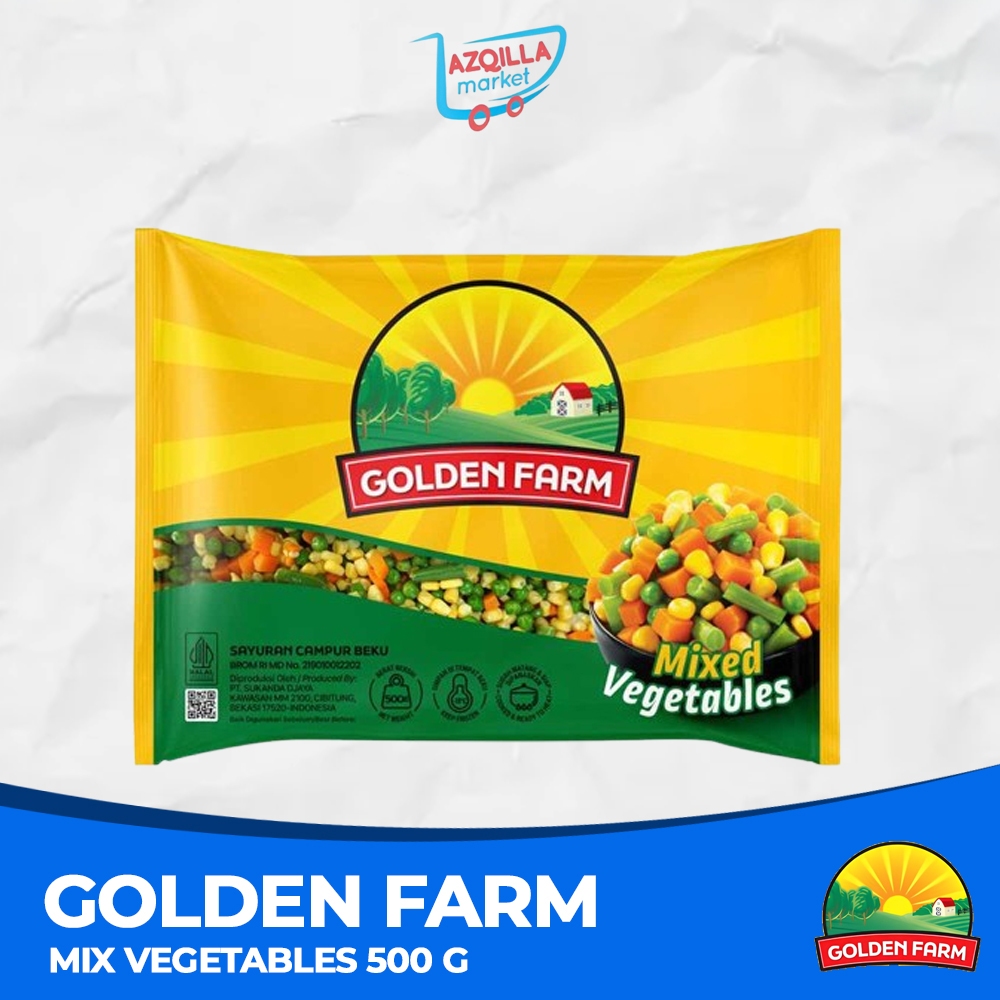 

MIX VEGETABLES GOLDEN FARM 500 G