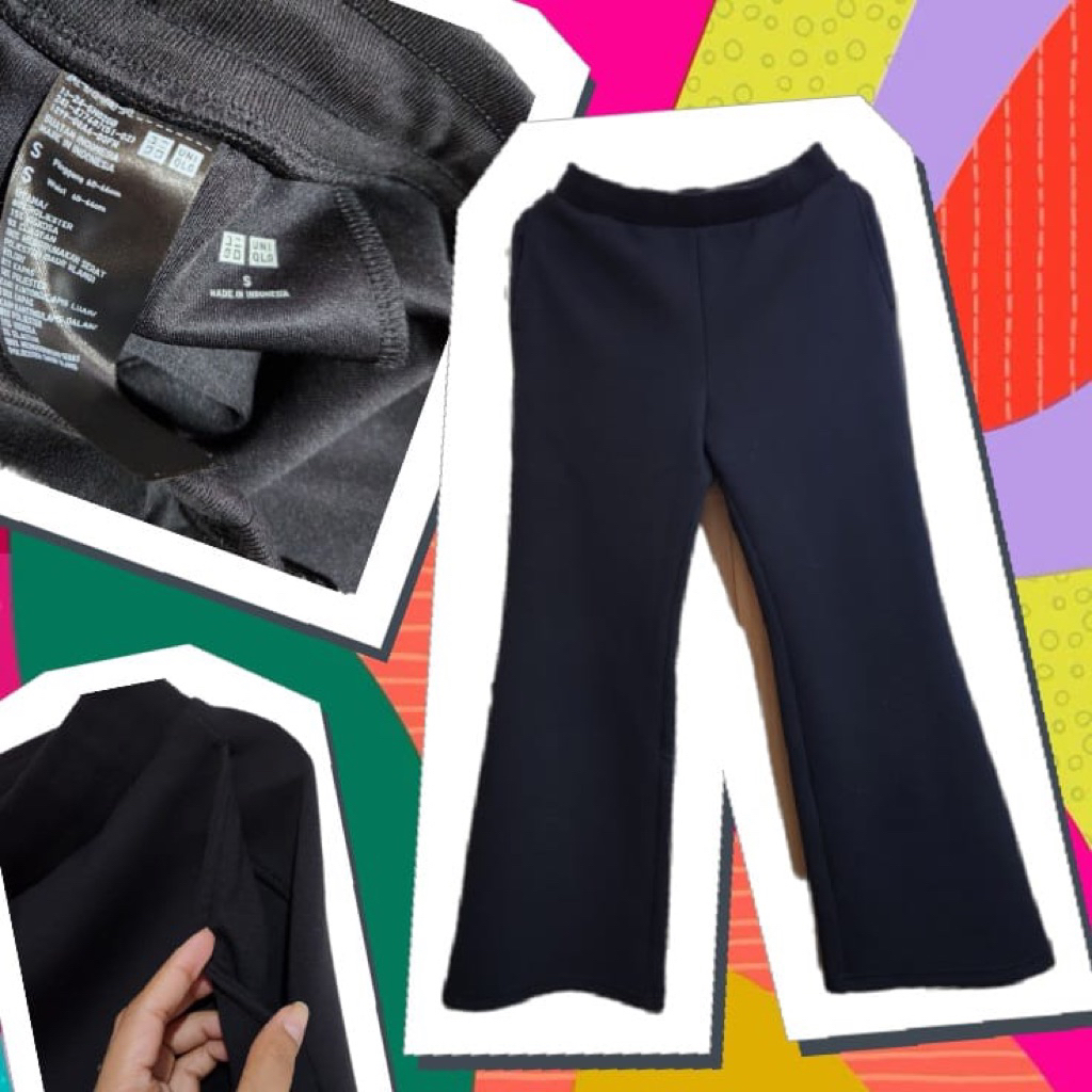 preloved celana scuba uniqlo
