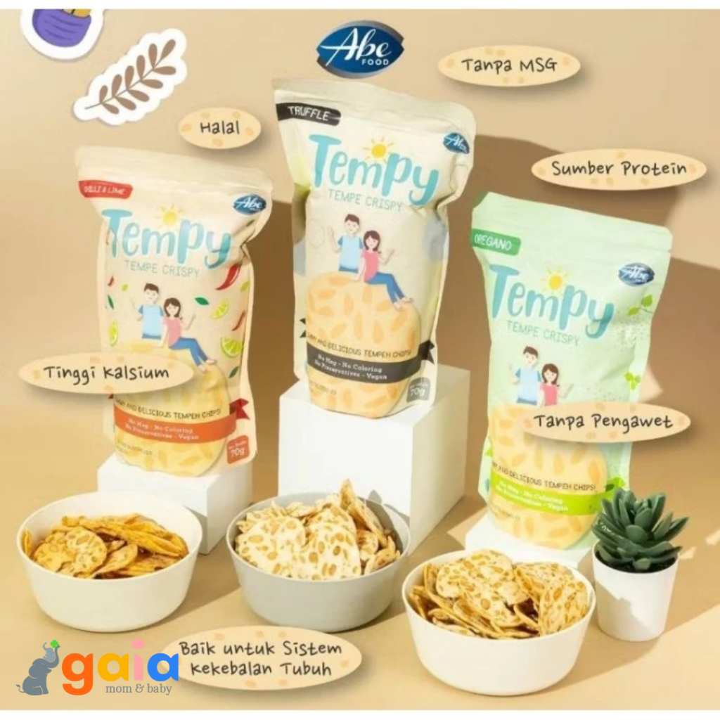 

Tempyku Tempe Crispy 70gr | Snack Anak
