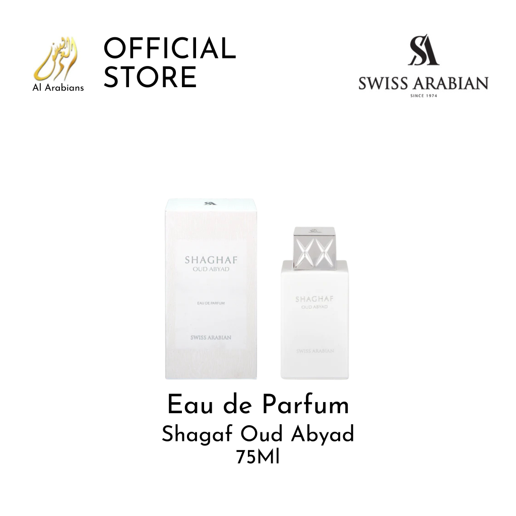 Swiss Arabian Shaghaf Oud Abyad Eau De Parfum 75Ml