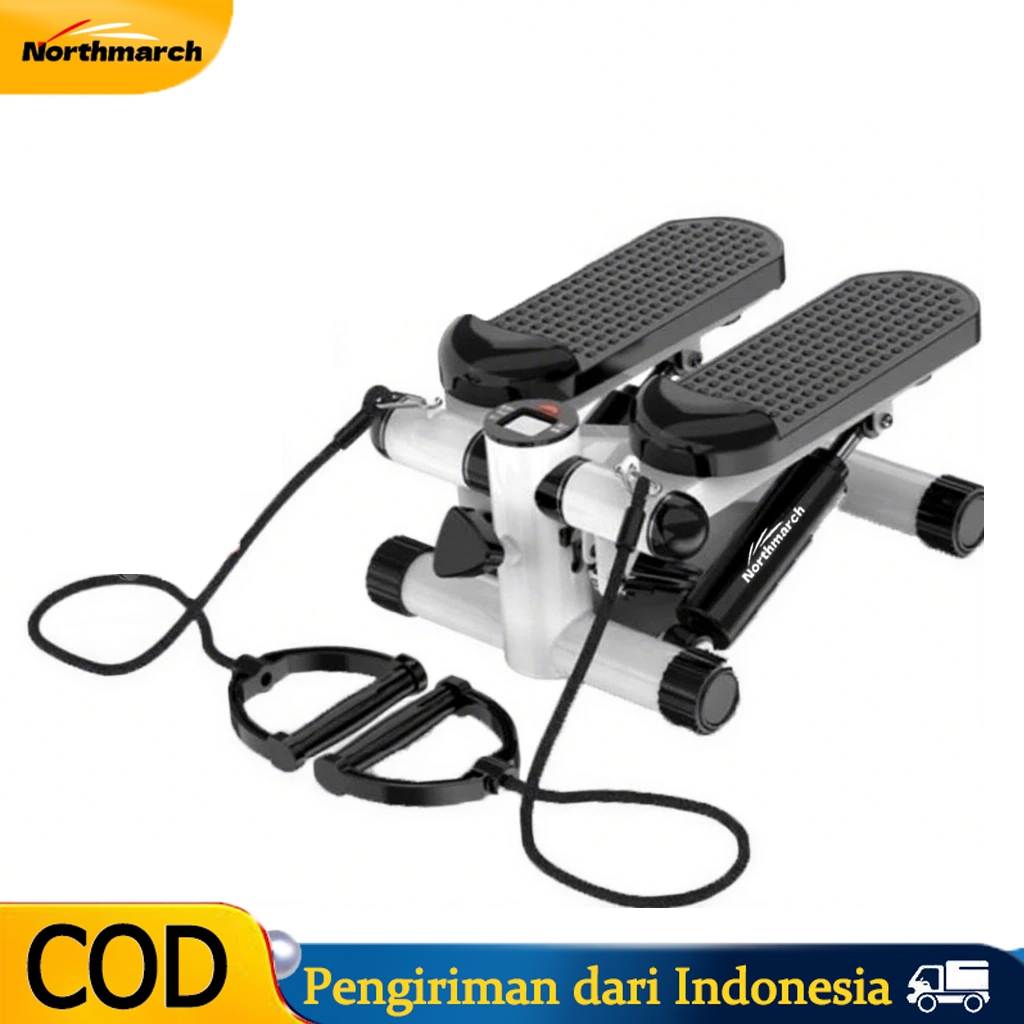 Northmarch Mini Stepper Mesin Panjat Udara Alat Fitnes Rumah Senyap Pelangsing Kaki