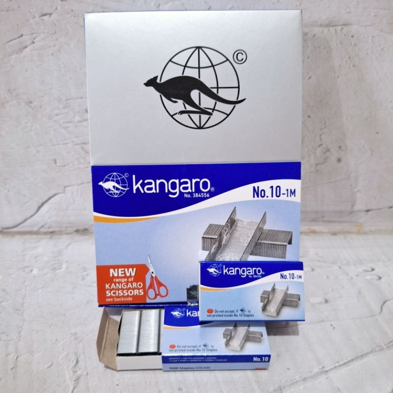 

Isi Steples Stepler Hekter Kangaroo No 10 isi 20 box