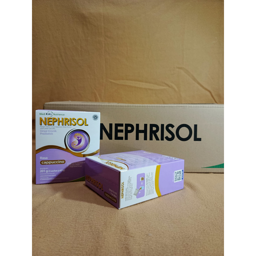 

Bundle 24 Box/1 Karton Nephrisol Vanilla Cappucino