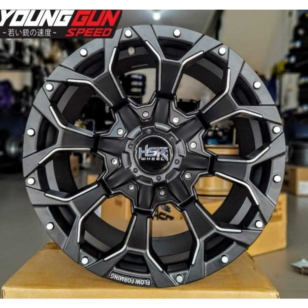 velg mobil ofroad ring 16 hsr goku r16 lubang 6x139.7 lebar 8 et 0