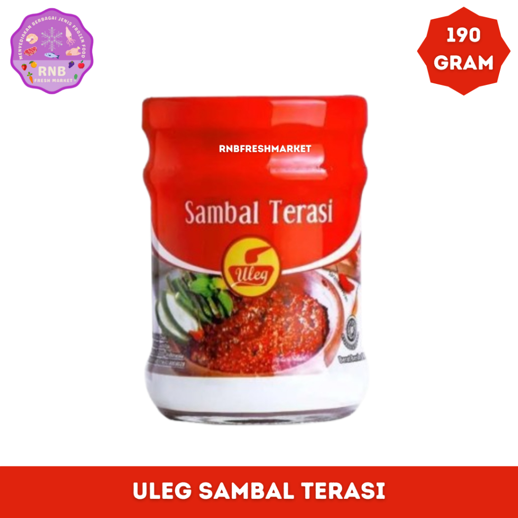 

Finna Uleg Sambal Terasi Netto 190 Gram