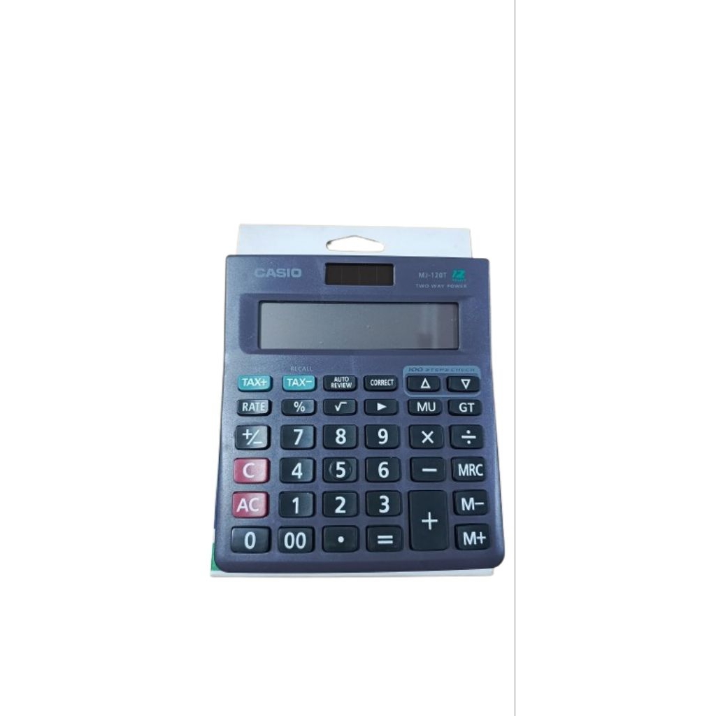 

Original Termurah | Kalkulator Merk Casio MJ-120T-w 12 Digits