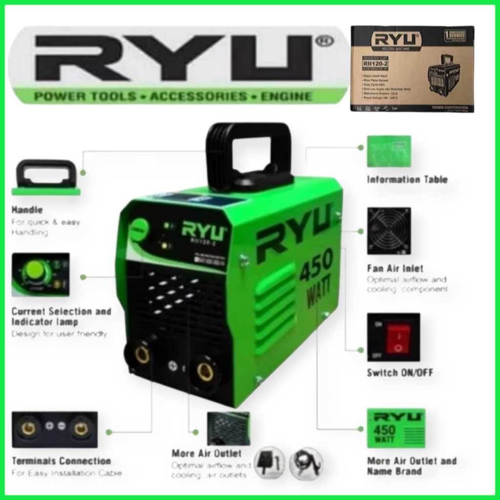 Nimira_Amira Mesin Las Ryu 450 Watt Dan Mesin Las Ryu 900 Watt