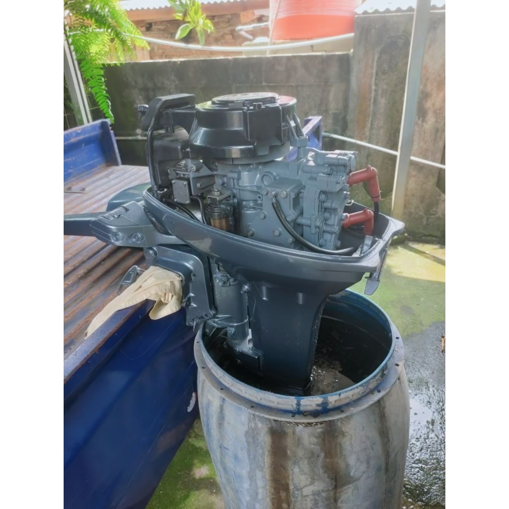 mesin tempel Yamaha 15 pk outbond mesin perahu 15 hp