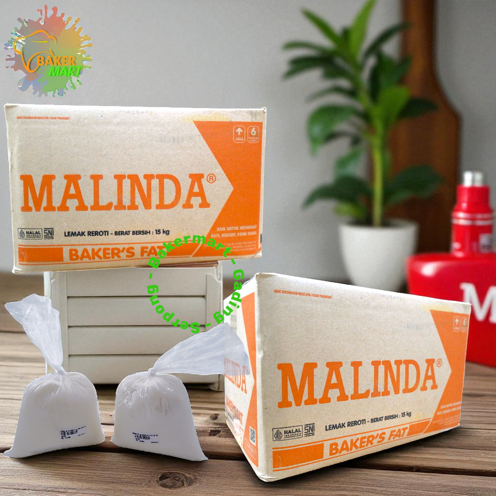 

Malinda Bakers Fat / Mentega Putih 500 Gram
