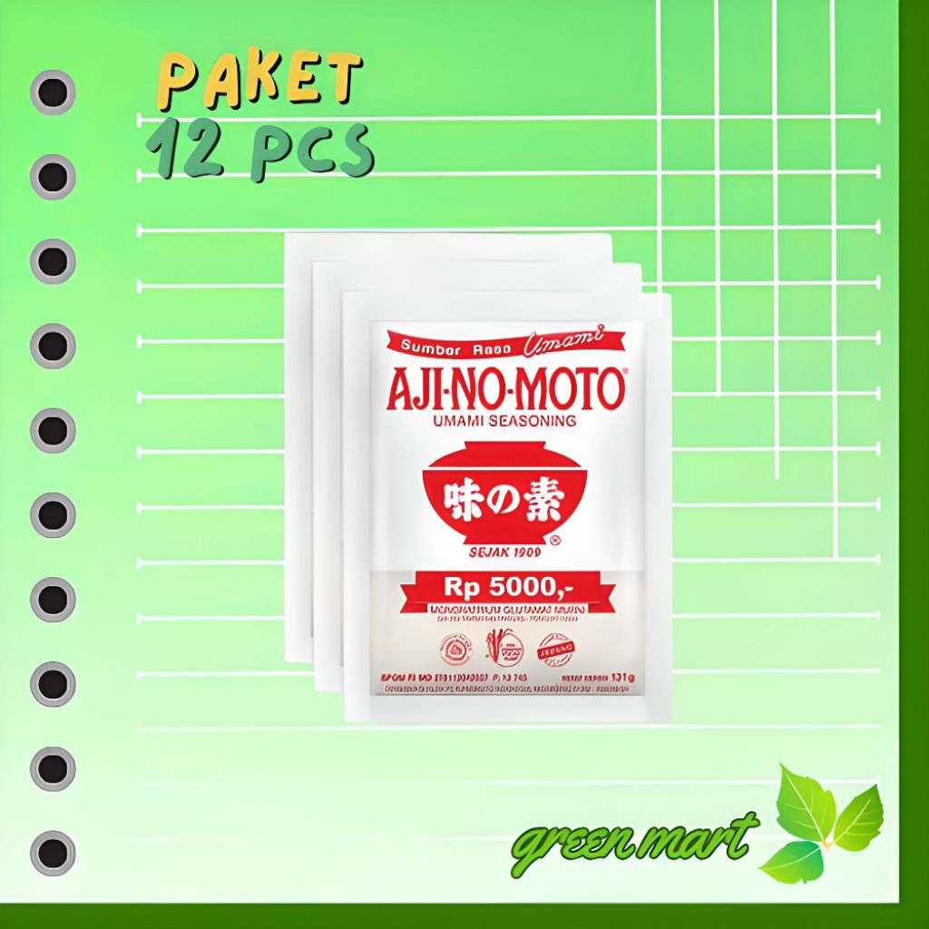 

Paket 1 Pack (12pcs) - Ajinomoto 90 gram