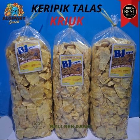 

Cemilan Kripik Talas Keripik Gurih Enak Kriuk Renyah Kiloan 1kg 500 grm 1bal