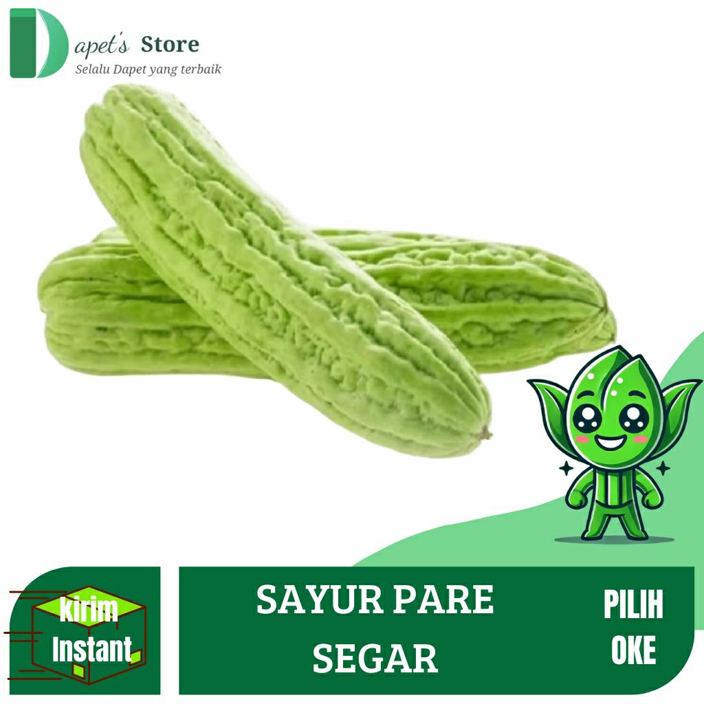 

Sayur Pare Segar Pare Fresh Hemat Kiloan - Dapet'S Store