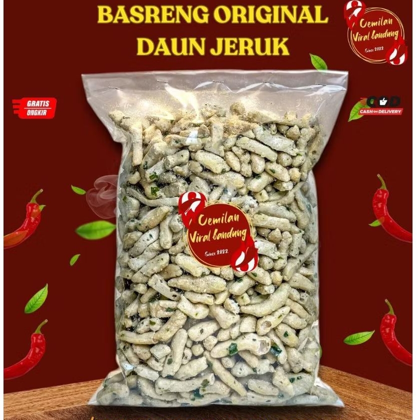 

Basreng 1kg original jeruk / Basreng viral bumbu melimpah