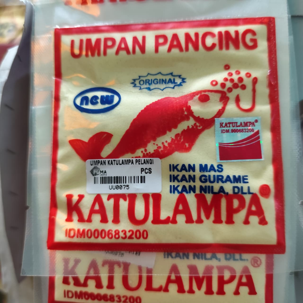 Katulampa Merah Original Umpan Pelet Katulampa Pelangi Katulampa Merah Umpan Ikan Mas Gurame Nila