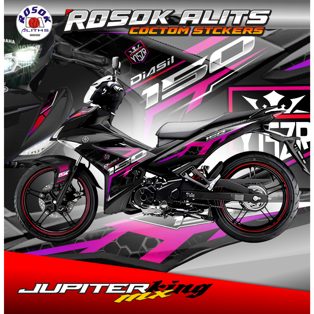 [COD] MXKING TRANPARAN, STRIPING MXKING, STRIPING MXKING TRANPARAN, DECAL MXKING TERBARU, STRIPING M