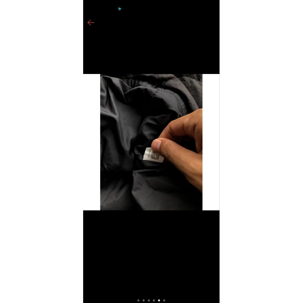 puffer bulang tnf original second